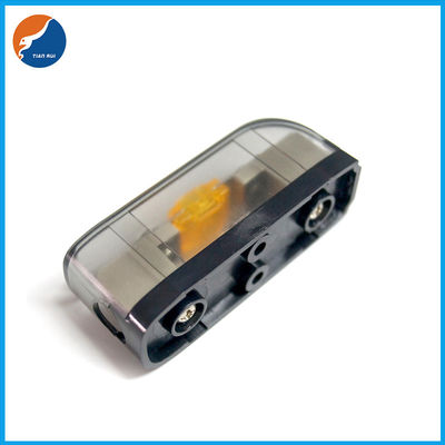 Frosted Nickel 30-200A ฟิวส์บล็อก Bolt Down Mini ANL Fuse Holder
