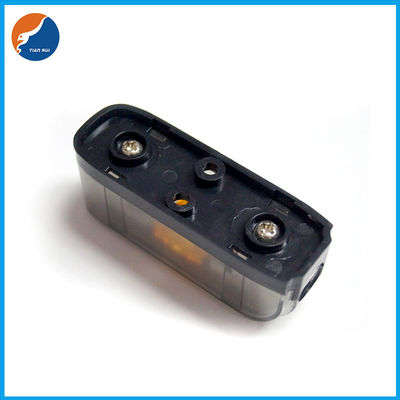 Frosted Nickel 30-200A ฟิวส์บล็อก Bolt Down Mini ANL Fuse Holder