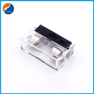 646 PC Board Mounting Fuse Holder 10A 250V สำหรับ 5x20mm Glass Fuse